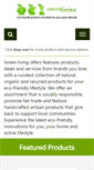 Mobile Screenshot of greenlivingoffers.com
